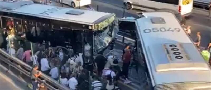  Τουρκία: Σχεδόν 100 τραυματίες από καραμπόλα 4 λεωφορείων στην Κωνσταντινούπολη (vid)