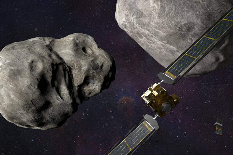  Τεστ πλανητικής άμυνας: Το βράδυ της Δευτέρας το σκάφος DART θα συγκρουστεί με αστεροειδή
