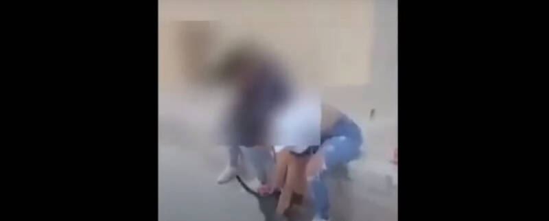  Σάλος από βίντεο που δείχνει μαθήτρια να κλωτσά γατάκι (vid)