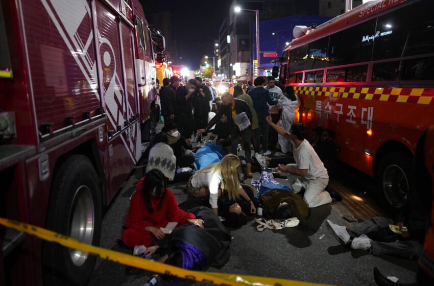  Τραγωδία στη Σεούλ: Πάνω από 140 νεκροί και εκατοντάδες τραυματίες – Ποδοπατήθηκαν σε Halloween πάρτι (vid)