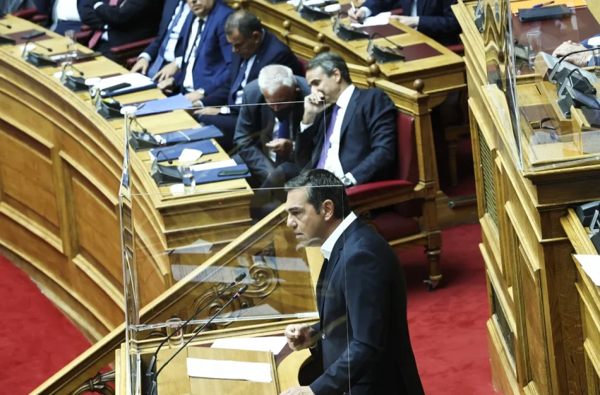  Τσίπρας: ” Κύριε Μητσοτάκη είστε κίνδυνος για την κοινωνική συνοχή και την ανάπτυξη”