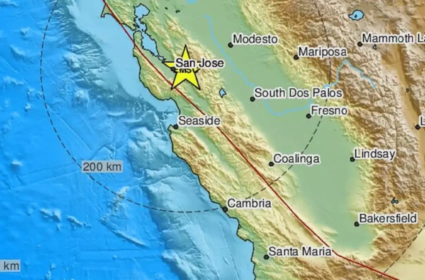  Ισχυρός σεισμός 5,1 Ρίχτερ στην Καλιφόρνια