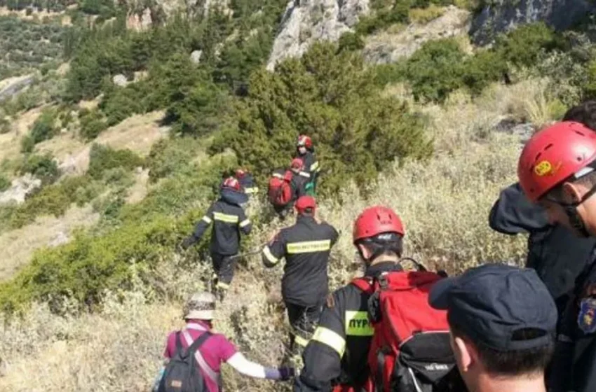  Χανιά: Μεγάλη επιχείρηση διάσωσης τουρίστα – Εγκλωβίστηκε σε γκρεμό