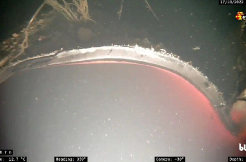  Οι πρώτες υποβρύχιες εικόνες από τον Nord Stream – Έχει καταστραφεί σε μήκος 50 μέτρων