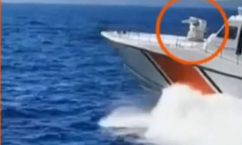  Τουρκικό σκάφος έκανε βόλτες και ακταιωρός παρενοχλούσε σκάφος του Λιμενικού – Προειδοποιητικά πυρά