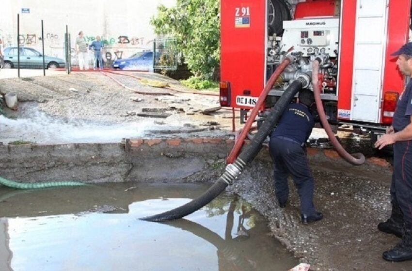  Κακοκαιρία ”Eva”: Η πυροσβεστική δέχτηκε 108 κλήσεις για παροχή βοήθειας λόγω  των ισχυρών βροχοπτώσεων
