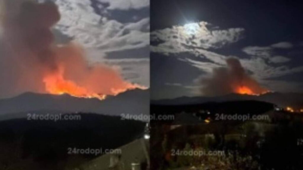 komotini papikio oros fotia pyrkagia