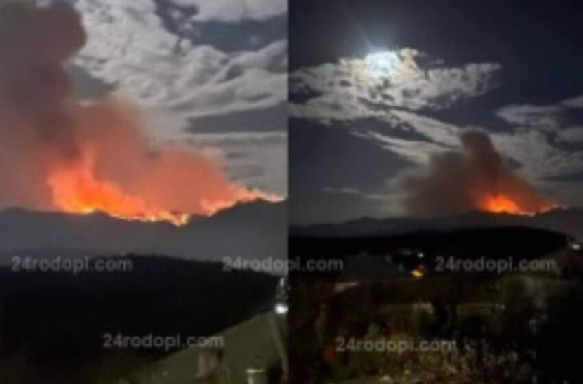  Κομοτηνή: Για 13η μέρα καίγεται το Παπίκιο Όρος – Η φωτιά πέρασε στην Βουλγαρία, “σιωπή” Πυροσβεστικής-ΜΜΕ