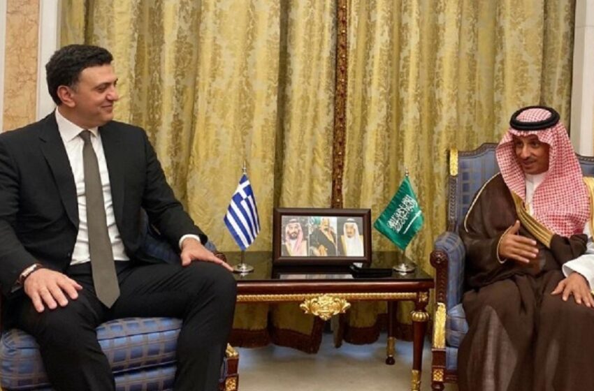  Κικίλιας: Συμφώνησε επέκταση πτήσεων προς Ελλάδα με τον Σαουδάραβα ομόλογό του, Πρίγκηπα Ahmed Al Khateeb