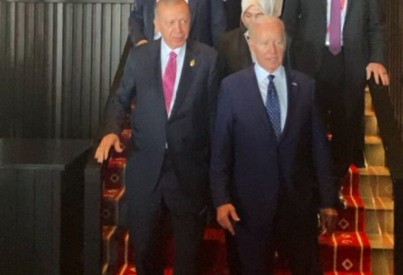  Αιφνίδια συνάντηση Μπάιντεν – Ερντογάν στο περιθώριο του G20