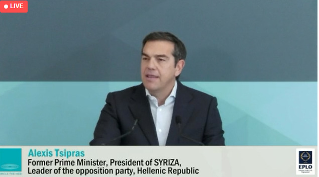  LIVE Ομιλία Τσίπρα στο Διεθνές Συνέδριο “Circle The Med Forum 2022”