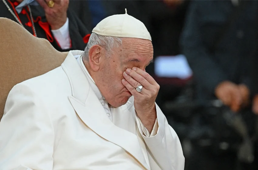  Μεγάλη ανησυχία για την υγεία του Πάπα Φραγκίσκου