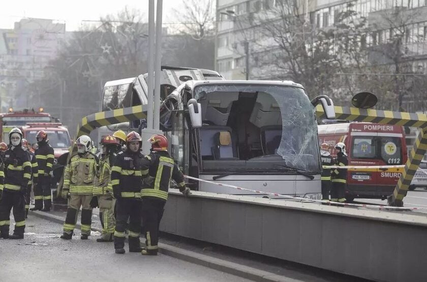  “Συγγνώμη, δεν το προέβλεψα” δήλωσε ο οδηγός του λεωφορείου στο Βουκουρέστι
