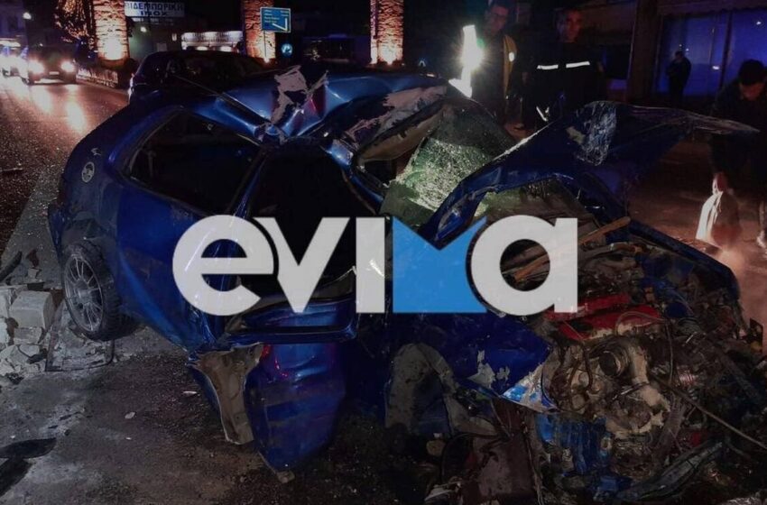  Χαλκίδα: Νεκρή 16χρονη σε τροχαίο – Διαλύθηκε το αυτοκίνητο