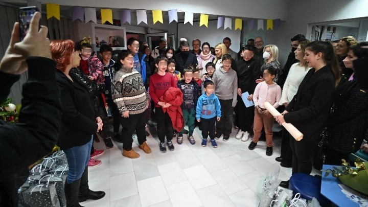  Ανδρουλάκης: Στη δομή υποστήριξης παιδιού και οικογένειας “Παιδική Ομπρέλα”