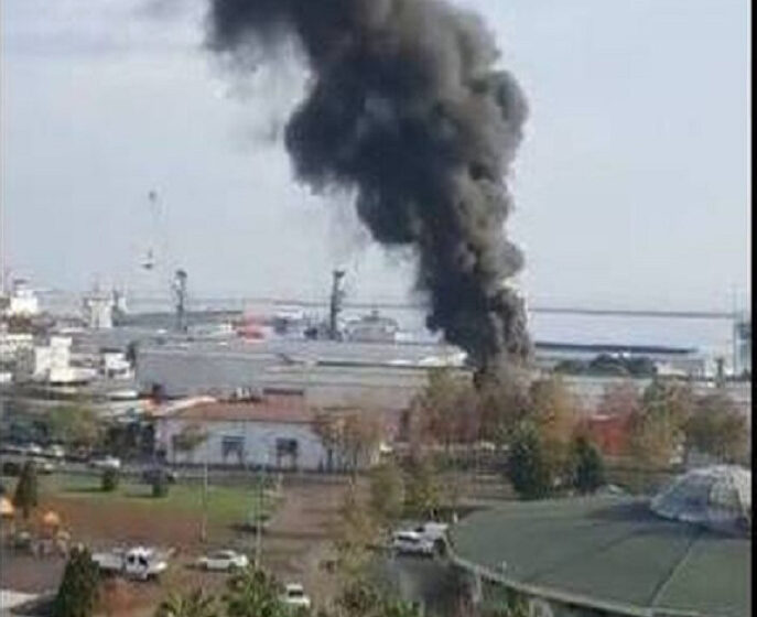  Έκρηξη στο λιμάνι της Σαμψούντας