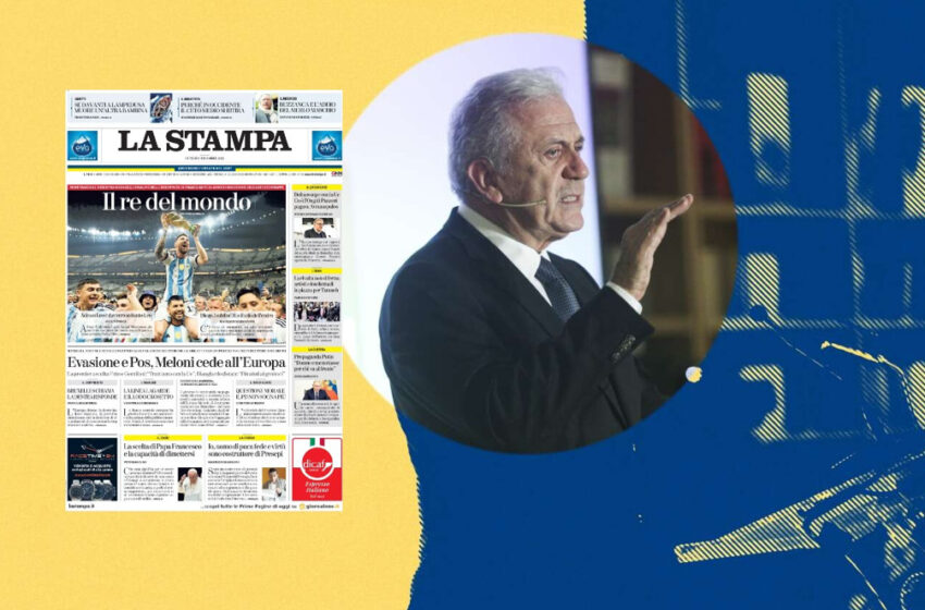  La Stampa: Το δημοσίευμα για χρηματοδότηση Αβραμόπουλου από το σύστημα Qatargate – “Ο μεγάλος μου φίλος Παντζέρι”