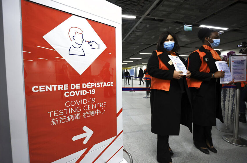  Το Παρίσι καλεί τις χώρες της ΕΕ να κάνουν τεστ COVID στους Κινέζους ταξιδιώτες