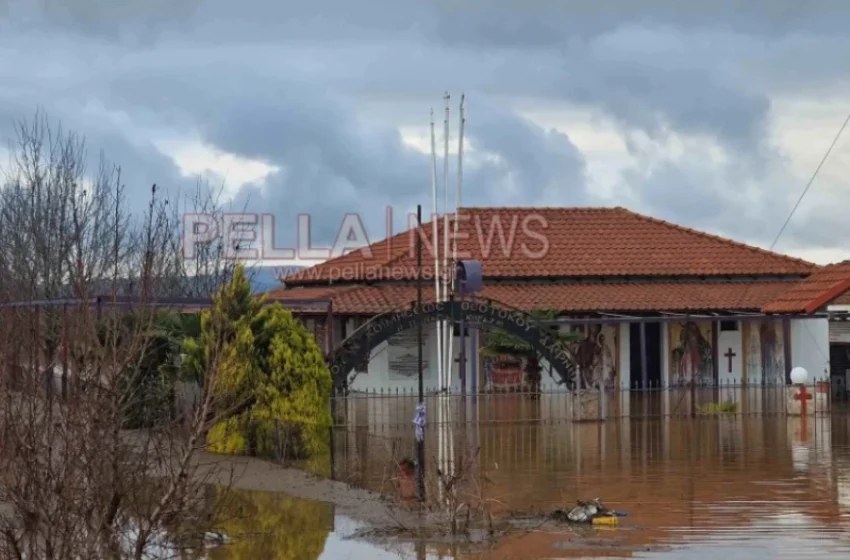  Σε κατάσταση έκτακτης ανάγκης Αριδαία και δήμος Σκύδρας στην Πέλλα – Εικόνες καταστροφής (vid)