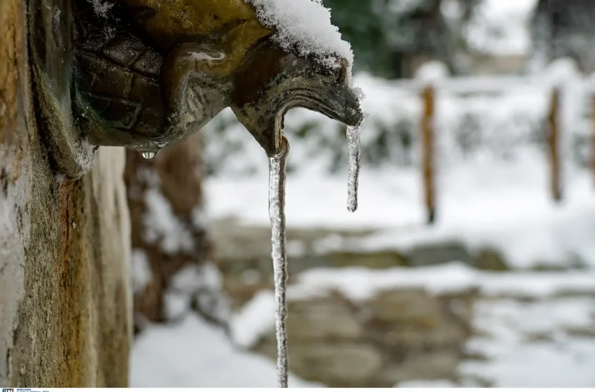  Πάγωσε η Ελλάδα: Που σημειώθηκαν έως και -8°C