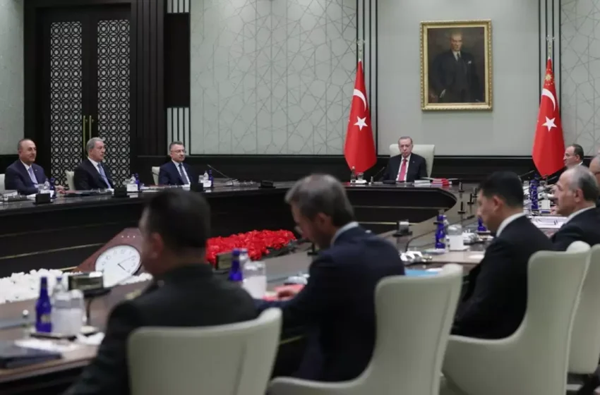  Ανακοίνωση από το Συμβούλιο Ασφαλείας της Τουρκίας – Εγκαλεί την Ελλάδα για προκλητικές ενέργειες
