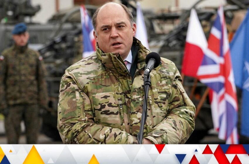  Βρετανός υπουργός Άμυνας: “Θα στείλουμε στην Ουκρανία 600 πυραύλους Brimstone”