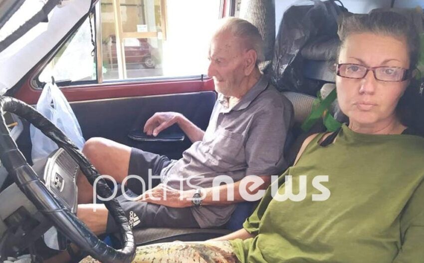  Πέθανε ο 93χρονος που ζούσε στο αυτοκίνητο με την κόρη του στην Αμαλιάδα
