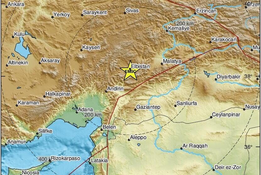  Τουρκία: Νέος δυνατός σεισμός 7,7 Ρίχτερ