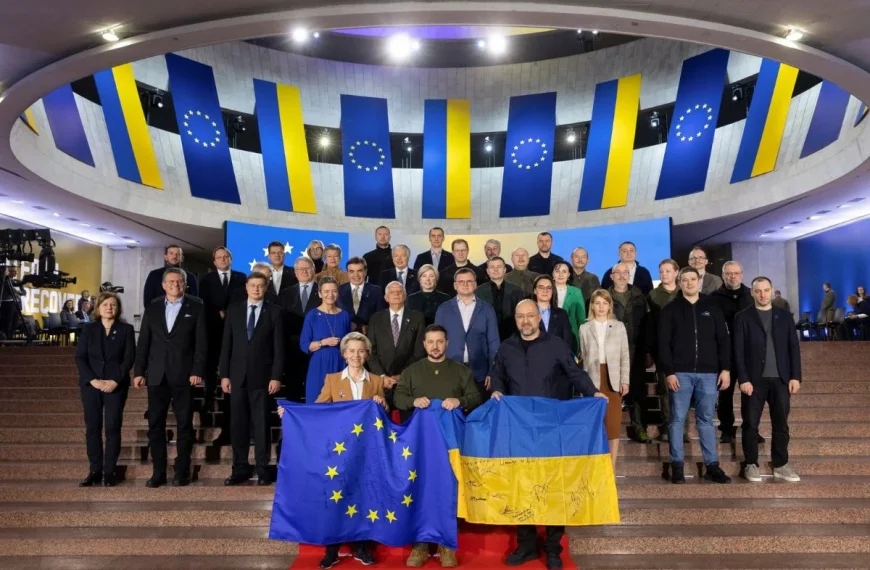 Κίεβο – Στα καταφύγια οι Ευρωπαίοι ηγέτες – Χτύπησαν σειρήνες συναγερμού πριν την Σύνοδο Κορυφής