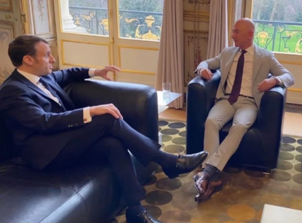 macron tzef mpezos gallia antidraseis