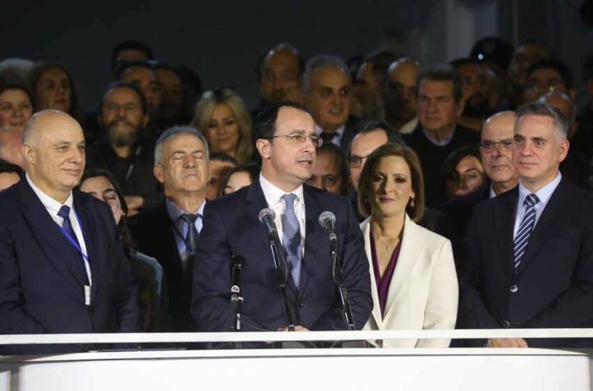  Ο Νίκος Χριστοδουλίδης ανακηρύχθηκε Πρόεδρος της Κυπριακής Δημοκρατίας – Ενωτικός στην πρώτη ομιλία του (vid)