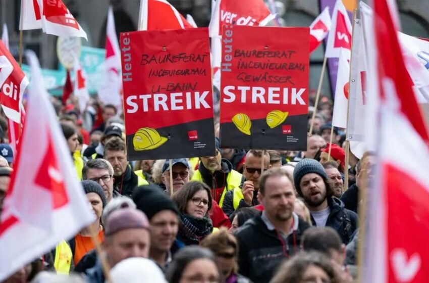  Γερμανία όπως Γαλλία; Ιστορικών διαστάσεων απεργία σε όλα τα Μέσα Μαζικής Μεταφοράς