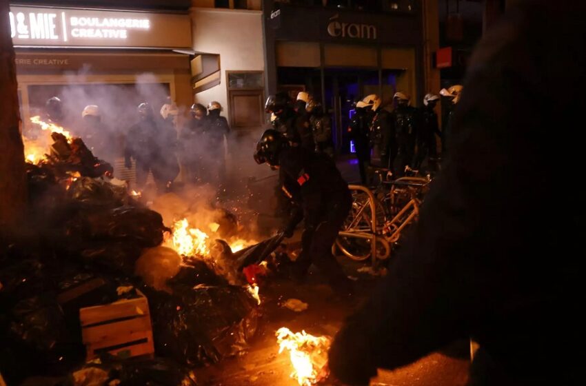  Γαλλία: Αιματηρές συγκρούσεις μεταξύ διαδηλωτών και αστυνομίας – Τραυματίες σε πολύ κρίσιμη κατάσταση ( vid )