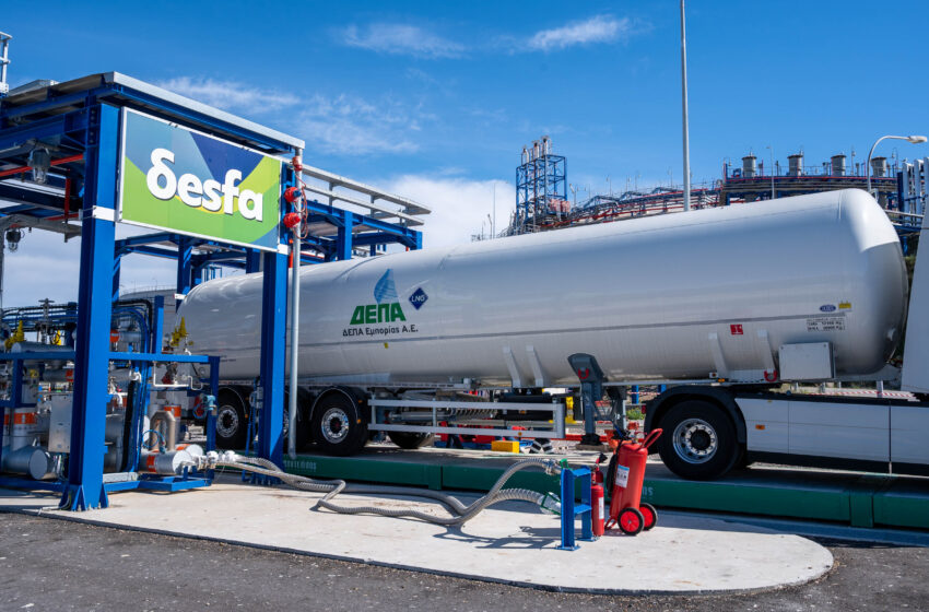  ΔΕΠΑ Εμπορίας: Oλοκληρώθηκε η πρώτη οδική μεταφορά LNG με ειδικό LNGtrailer
