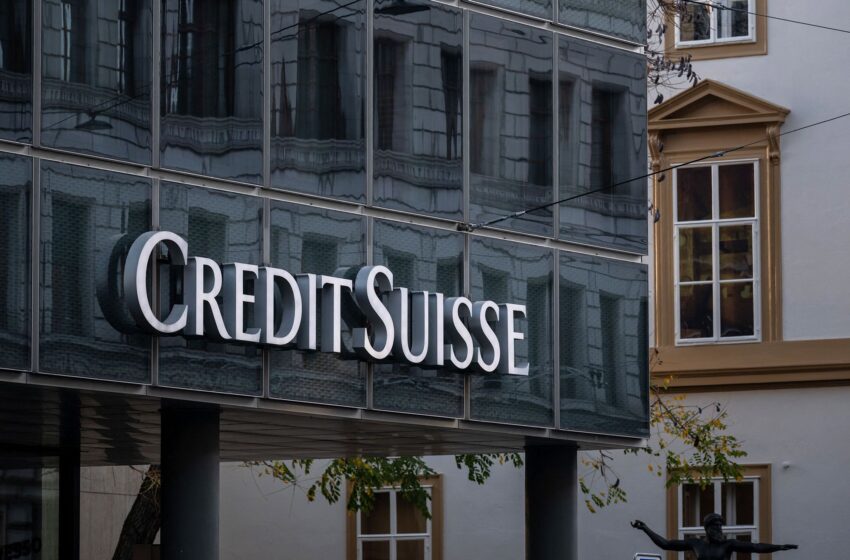  Credit Suisse:Σε ελεύθερη πτώση ξανά παρά τη διάσωση