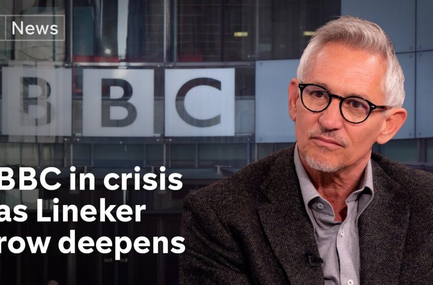  Πολιτικές διαστάσεις στη κόντρα Λίνεκερ-BBC – Τον “πάγωσαν” επειδή συνέκρινε την βρετανική μεταναστευτική πολιτική με τους Ναζί