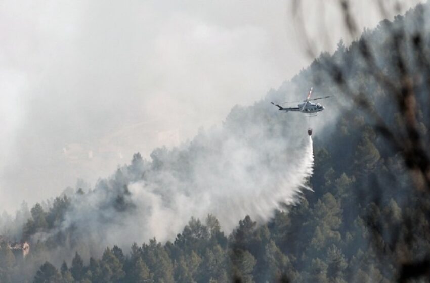  Ισπανία: Εκτός ελέγχου μεγάλη δασική πυρκαγιά