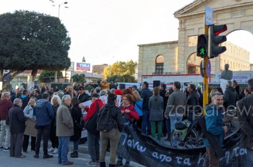  Χανιά: Στους δρόμους μαζικά οι υγειονομικοί ενάντια στην ιδιωτικοποίηση του ΕΣΥ (εικόνες)