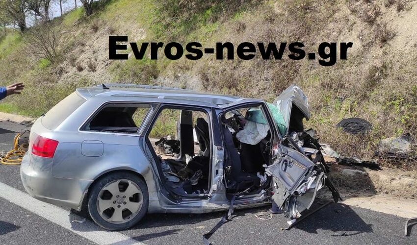 Έβρος: Έξι οι νεκροί και έξι οι τραυματίες στο τροχαίο δυστύχημα