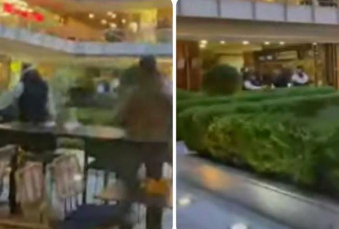  Θεσσαλονίκη: Βίντεο από την άγρια συμπλοκή σε εμπορικό κέντρο
