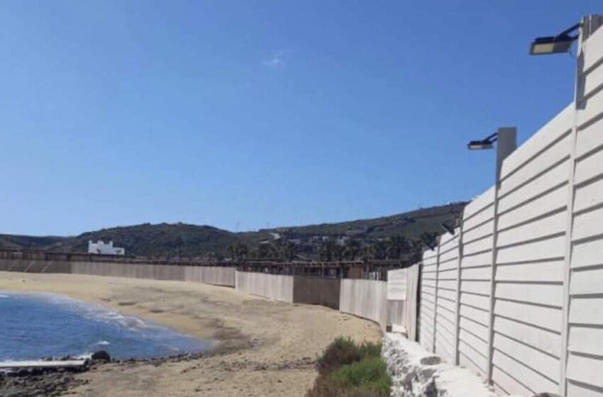  Ο φράχτης της Μυκόνου και του… Έβρου – Θύελλα με τη φωτογραφία σκάνδαλο στον Πάνορμο