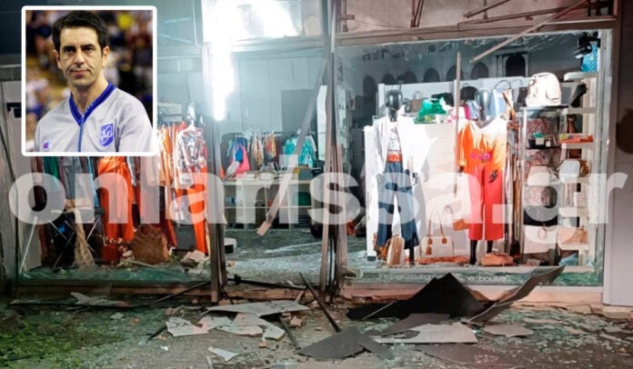  Λάρισα: Έκρηξη στο μαγαζί του υπευθύνου διαιτησίας της ΕΟΚ, Νίκου Πιτσίλκα – Έβαλαν γκαζάκι