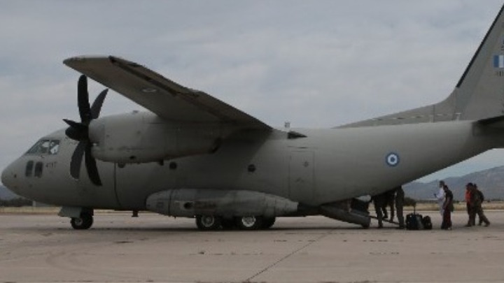  Απογειώθηκε από την Ακάμπα της Ιορδανίας το C-27 που μεταφέρει Έλληνες του Σουδάν