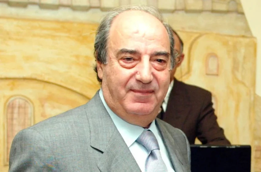  Πέθανε ο Βασίλης Σαραντίτης, πρώην υπουργός ναυτιλίας του ΠΑΣΟΚ