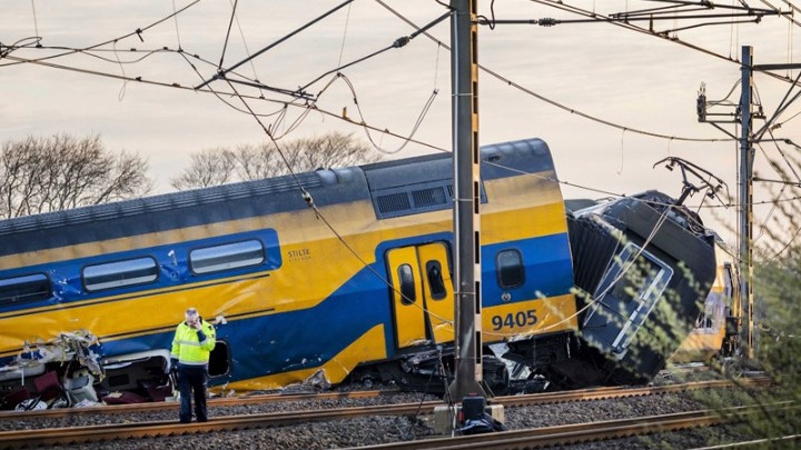  Ολλανδία: Βίντεο – ντοκουμέντο μετά τον εκτροχιασμό του τρένου