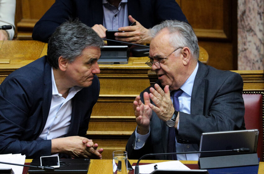  Κυβέρνηση συνεργασίας υπό προϋποθέσεις ακόμη και αν ο ΣΥΡΙΖΑ είναι δεύτερο κόμμα προκρίνουν Τσακαλώτος, Δραγασάκης