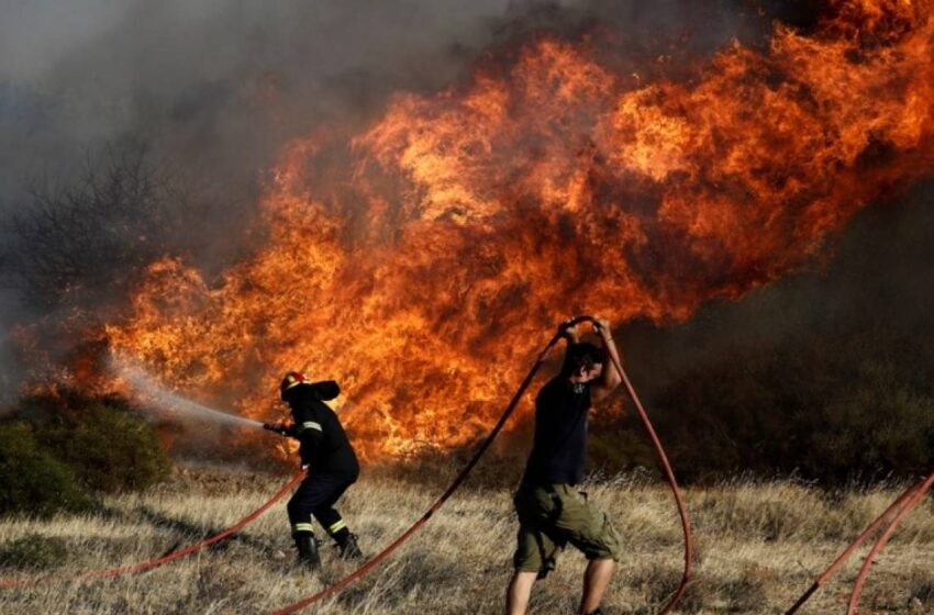  Σε καθεστώς ακραίου κινδύνου πυρκαγιάς 7 περιφέρειες για αύριο Πέμπτη 27/7