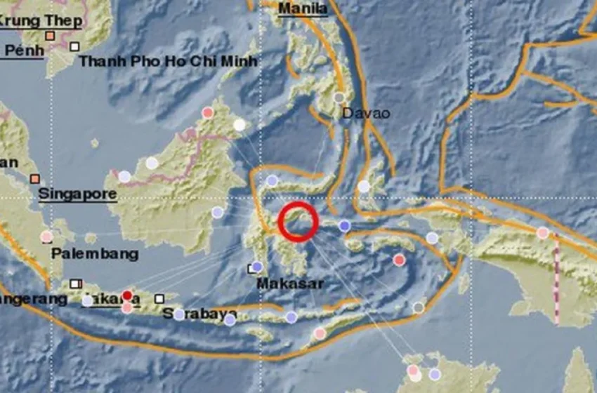  Ισχυρός σεισμός 6,2 Ρίχτερ στην Ινδονησία