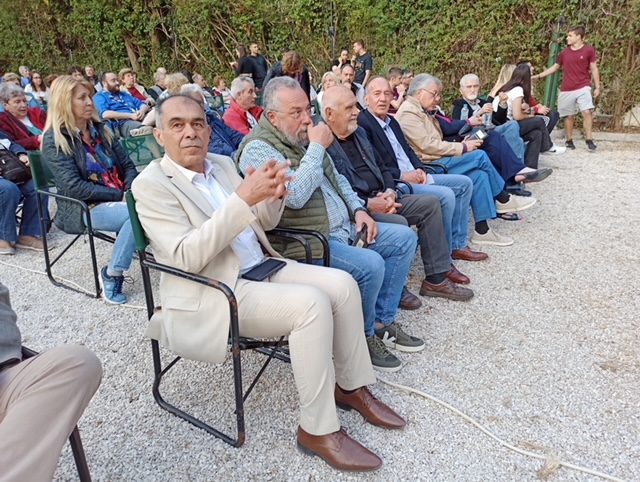  Ο Γιώργος Ιωακειμίδης στις εορτές για τα 100 χρόνια από τη θεμελίωση της Καισαριανής