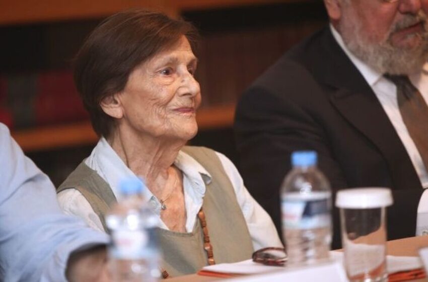  Πέθανε η διακεκριμένη συγγραφέας Τζίνα Πολίτη – Τα συλλυπητήρια του ΣΥΡΙΖΑ